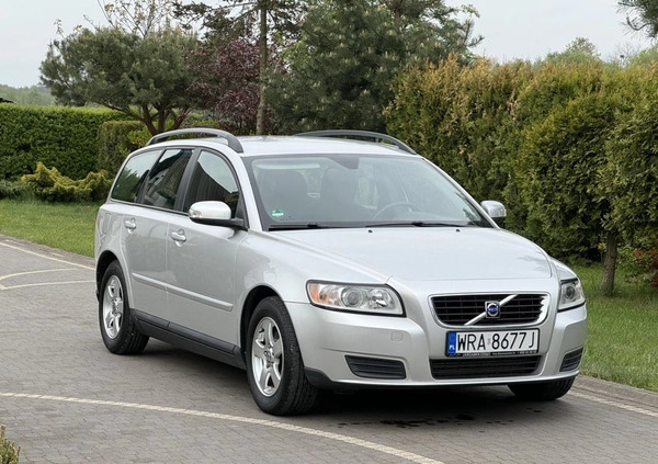 Volvo V50 cena 14900 przebieg: 210000, rok produkcji 2008 z Jastrowie małe 596